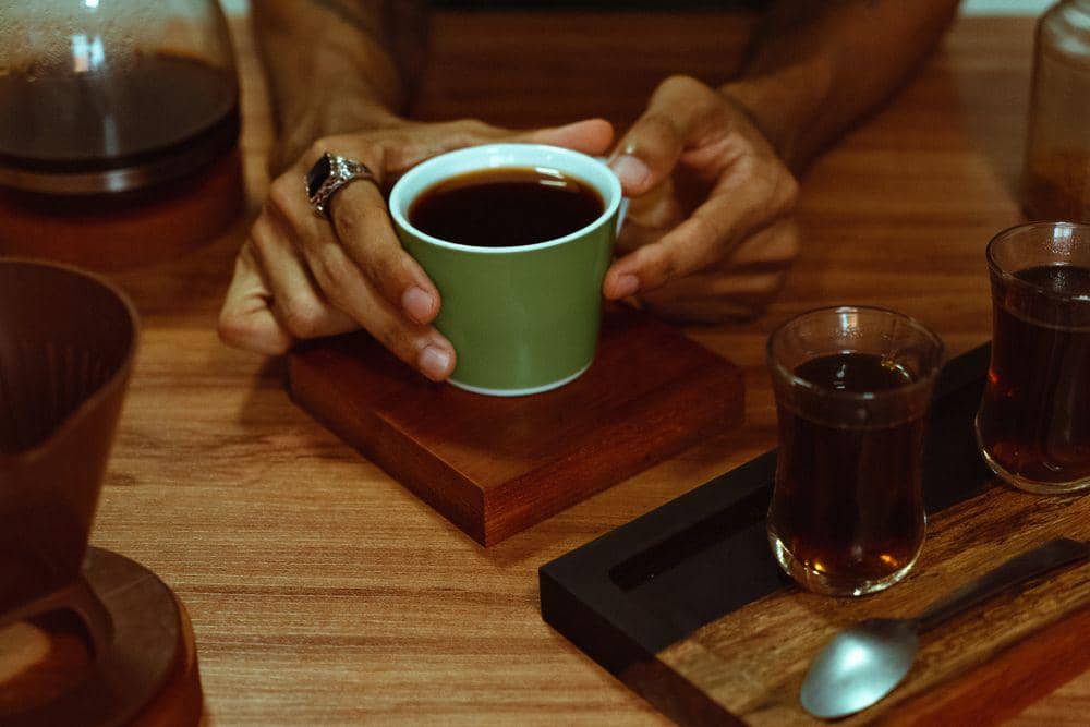 ilustrasi kopi tubruk