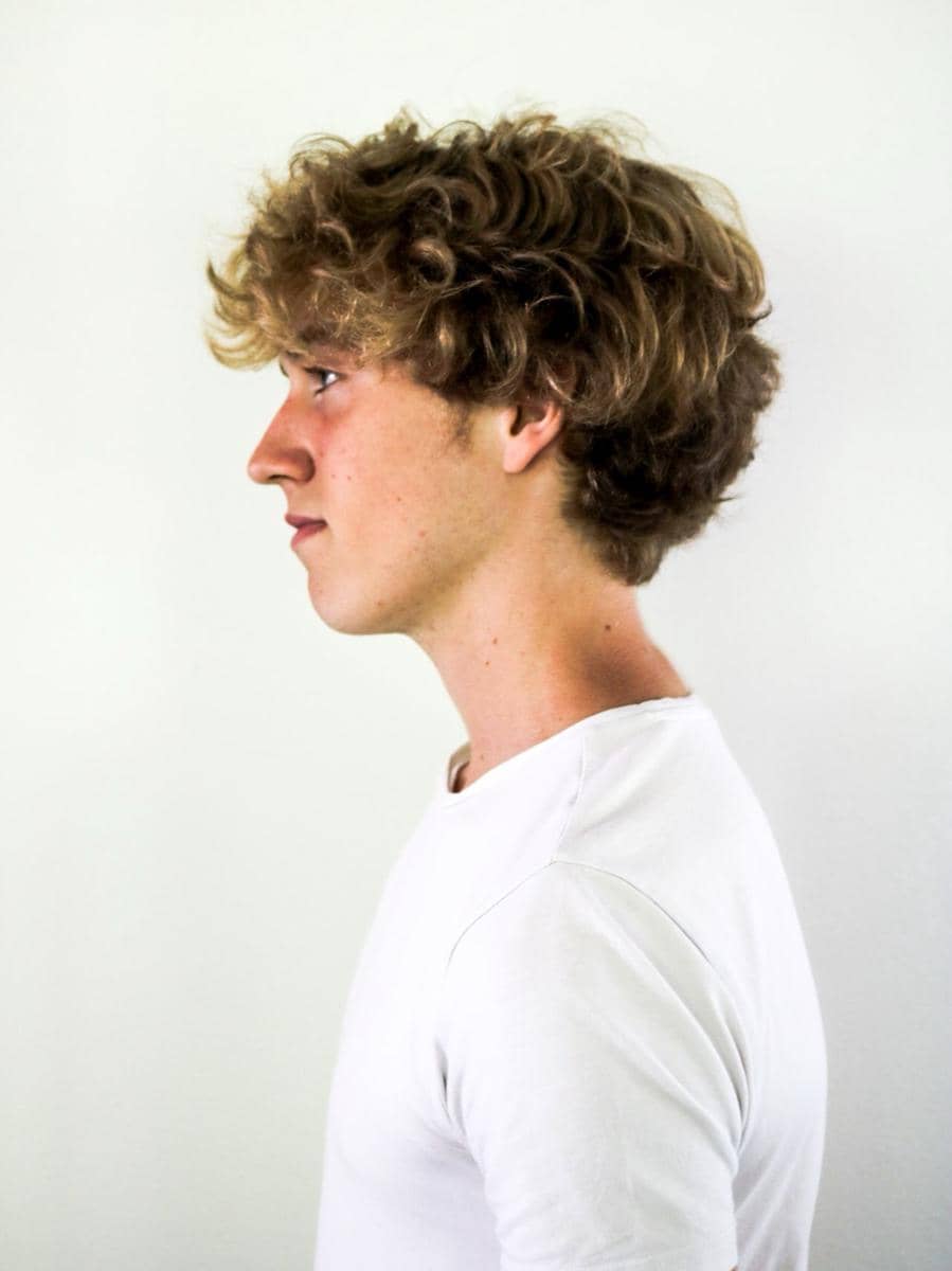 ilustrasi potongan rambut fringe cut