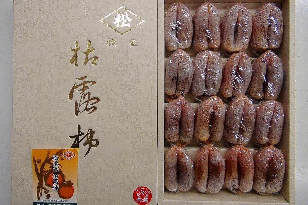 Potret kemasan kesemek Matsuzato Korogaki