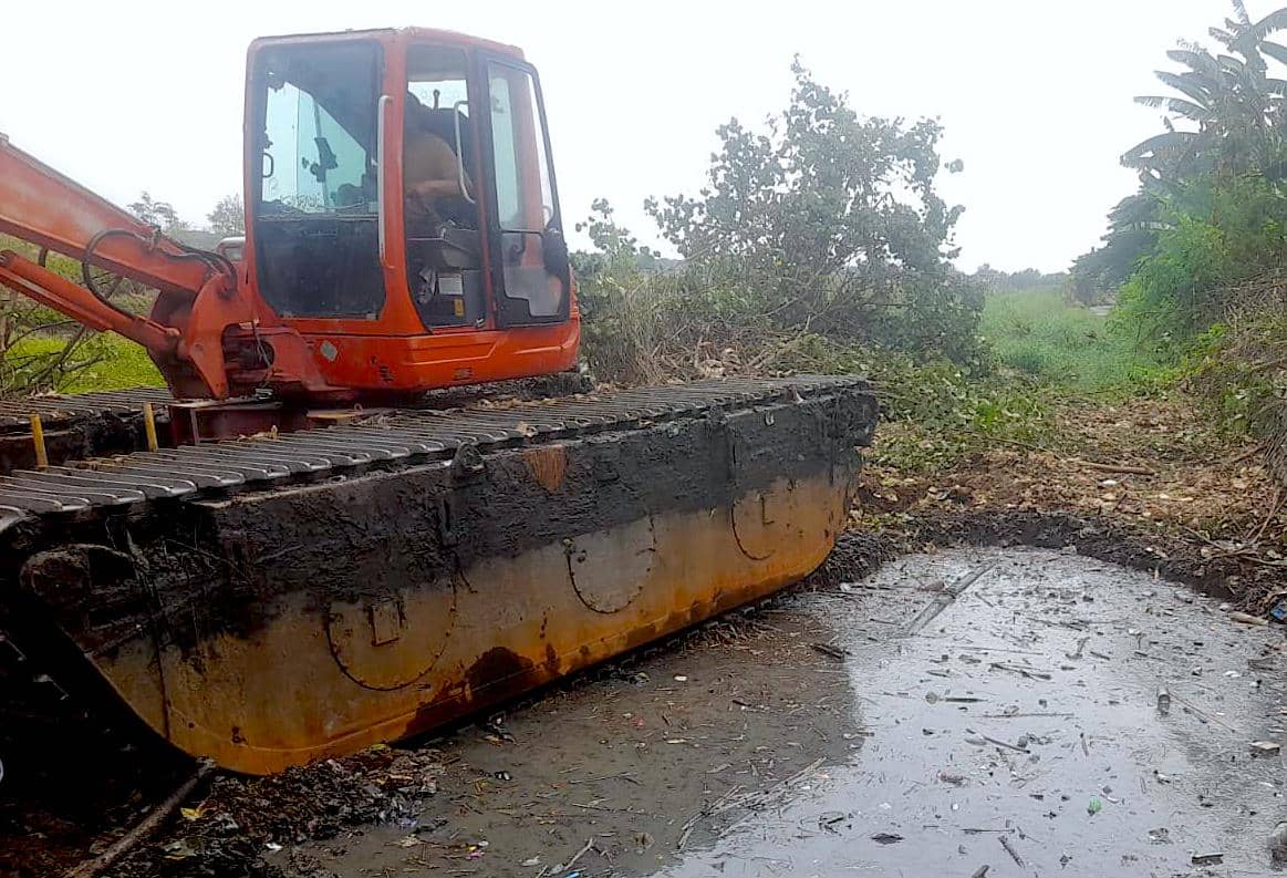 dpu, pengerukan sungai, saluran air, banjir