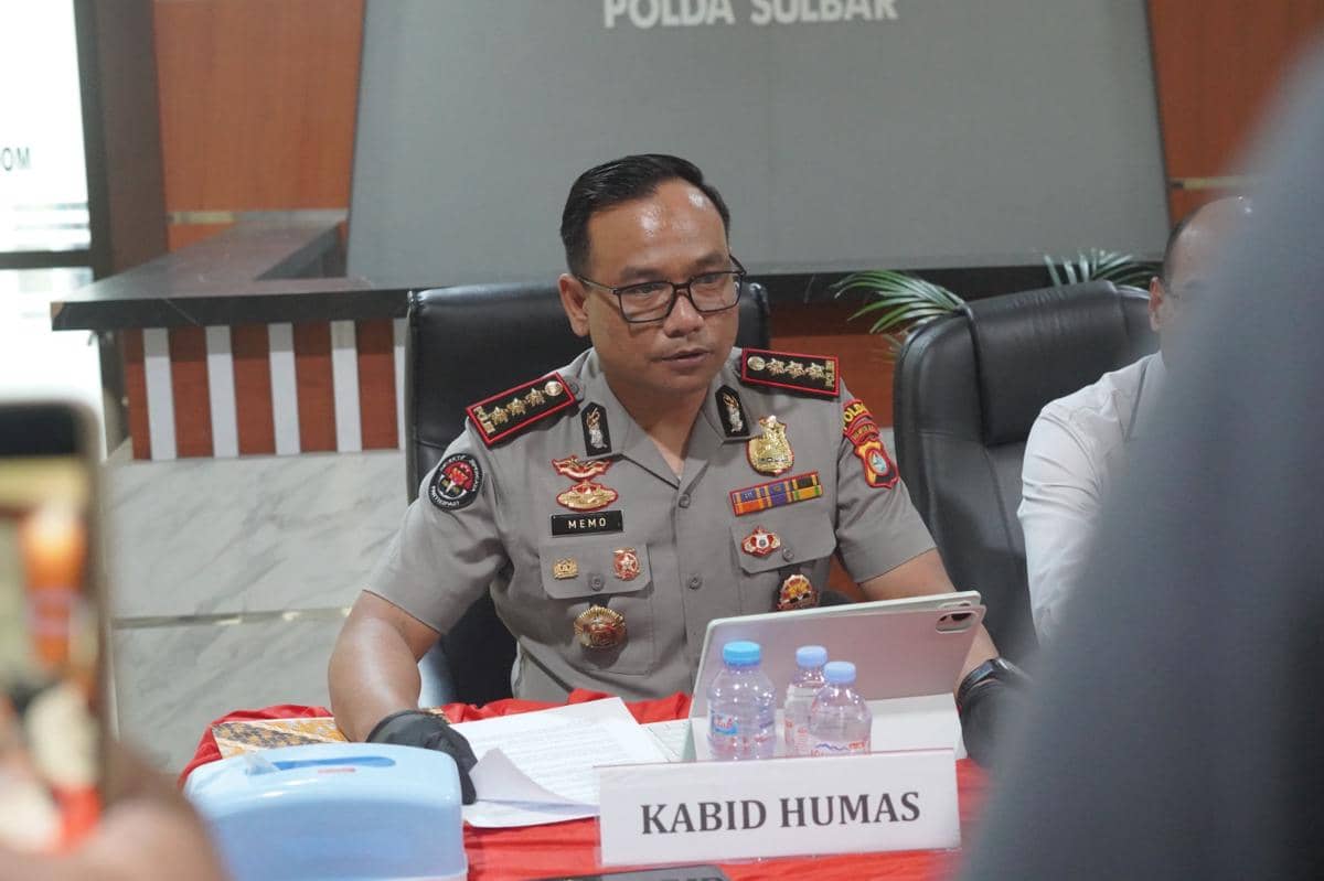Kabid Humas Polda Sulbar, Kombes Pol Memo Ardian/Istimewa