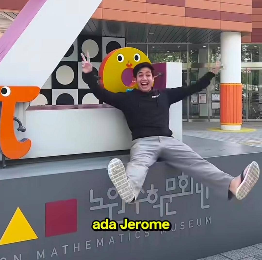 Jerome Polin di Nowon Mathematics Museum