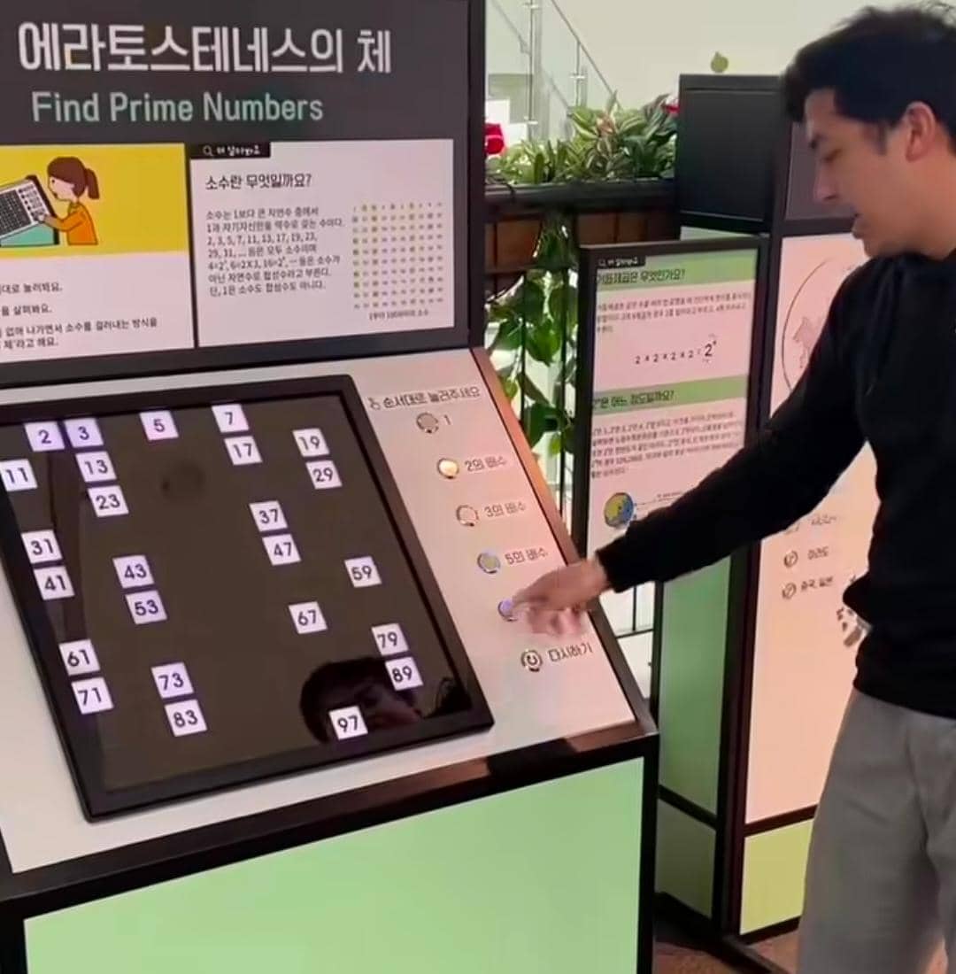 Jerome Polin di Nowon Mathematics Museum