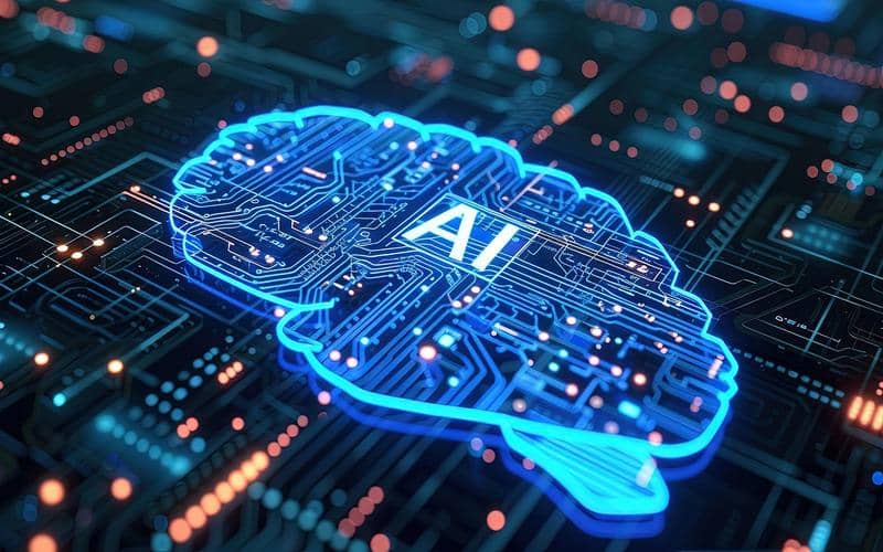 ilustrasi teknologi kecerdasan buatan (AI)