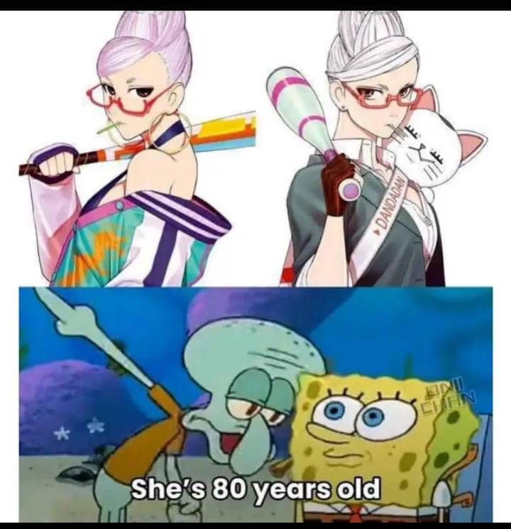 meme anime tentang menua