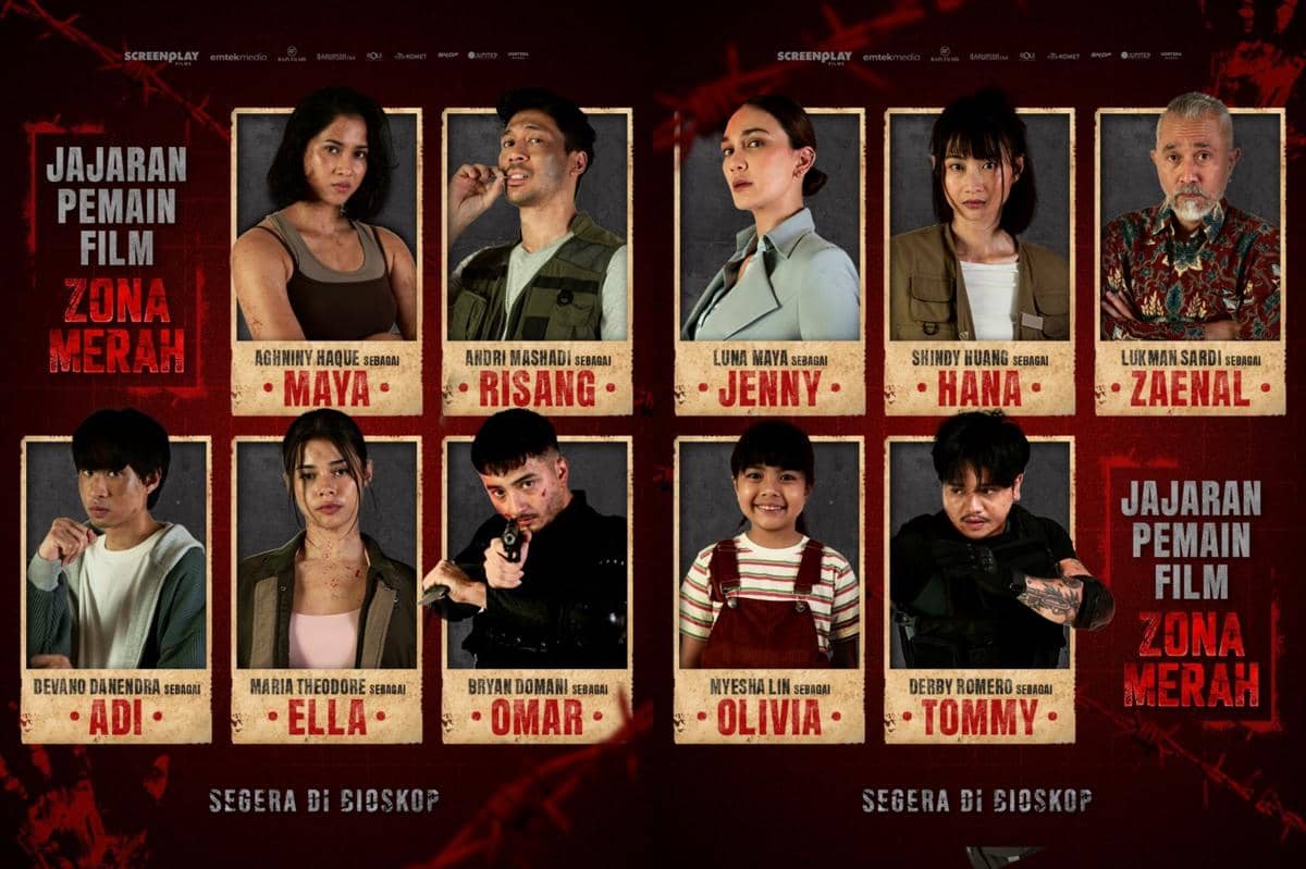 Sinopsis dan Daftar Pemain Film Zona Merah, Ada Cast Baru!