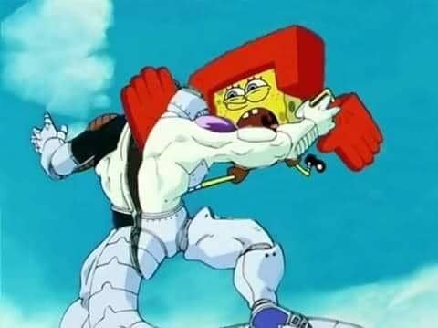 meme SpongeBob tentang crossover