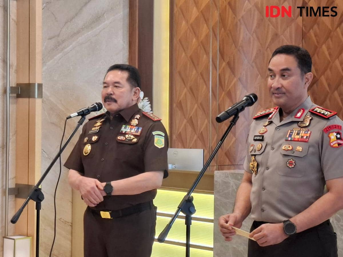 Kapolri dan Jaksa Agung Bahas Penguatan Kerja Sama Penegakan Hukum