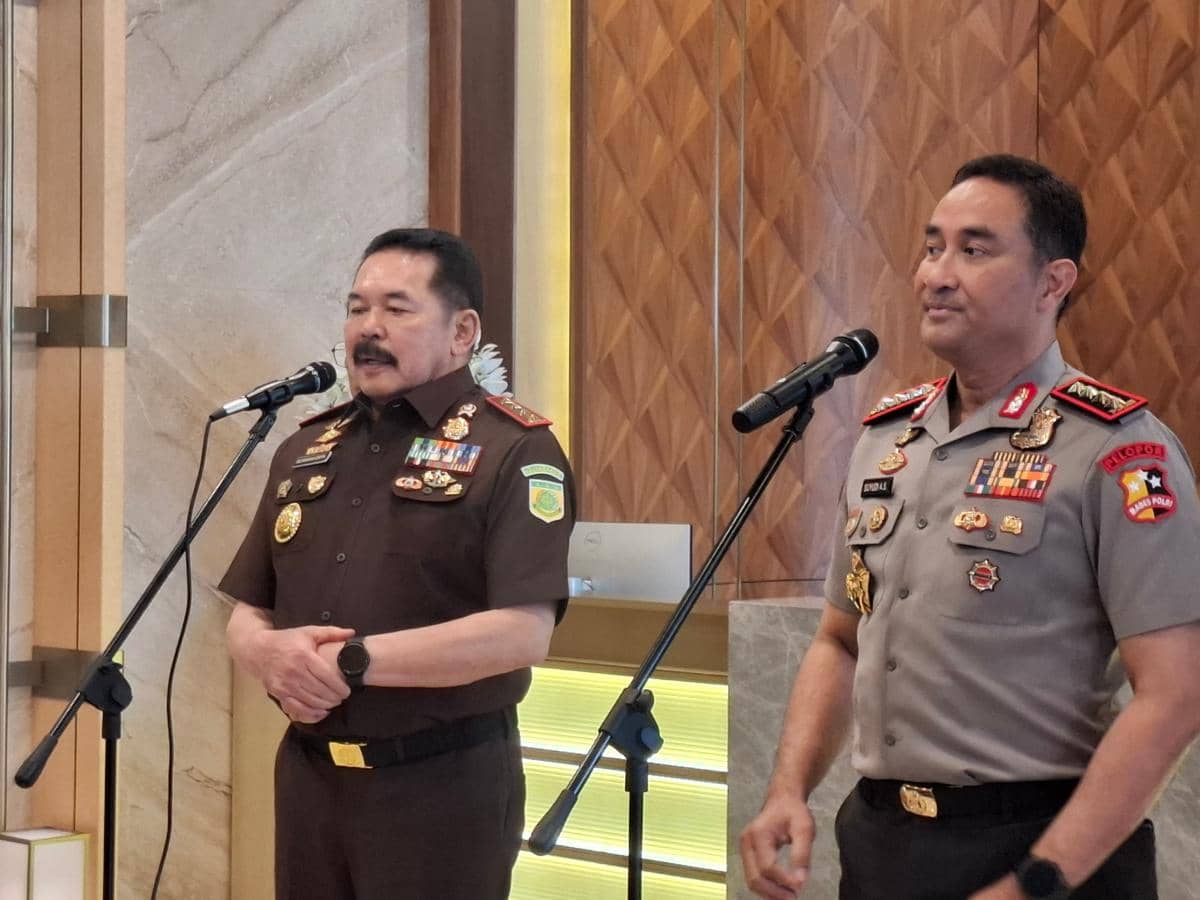 Kapolri Suyudi Temui Jaksa Agung ST Burhanudin, Bawa Petinggi Polri