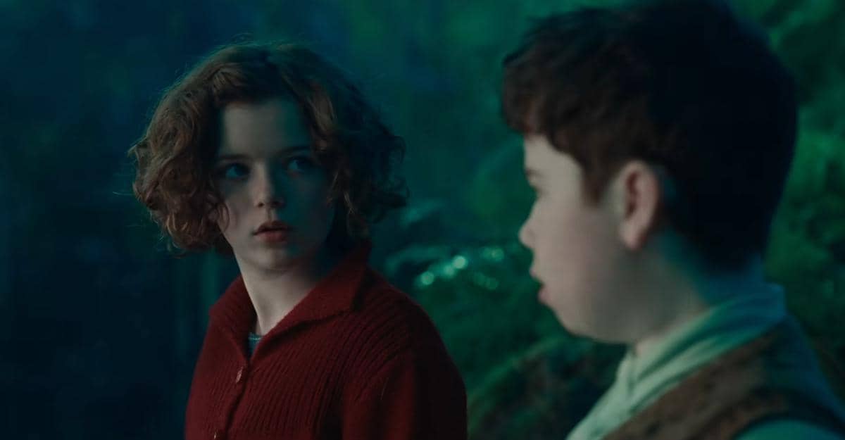 Cuplikan trailer film Narnia: The Magician's Nephew dari kanal YouTube Netflix, menampilkan adegan promosi film.