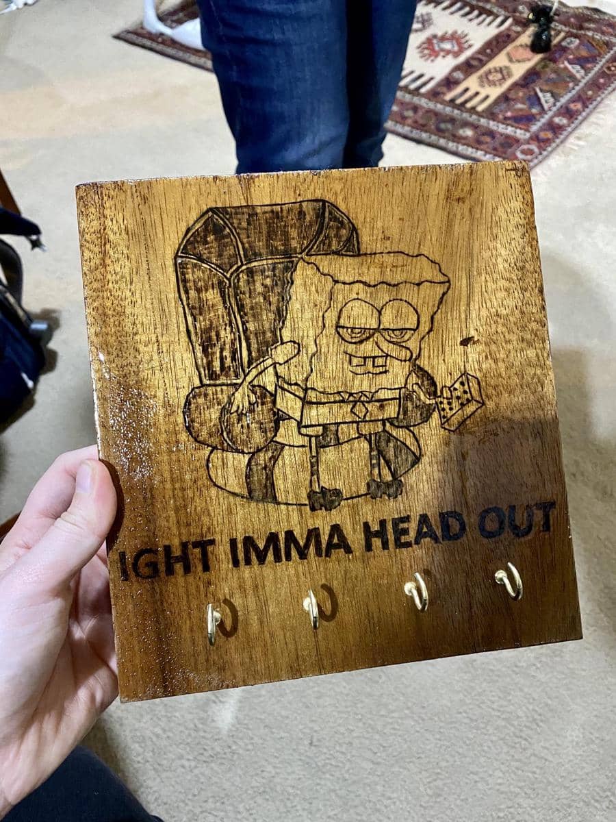 meme SpongeBob tentang kunci