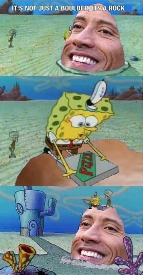 meme SpongeBob tentang crossover