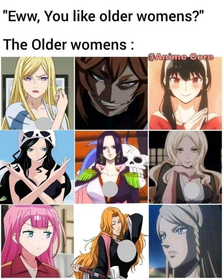 meme anime tentang menua