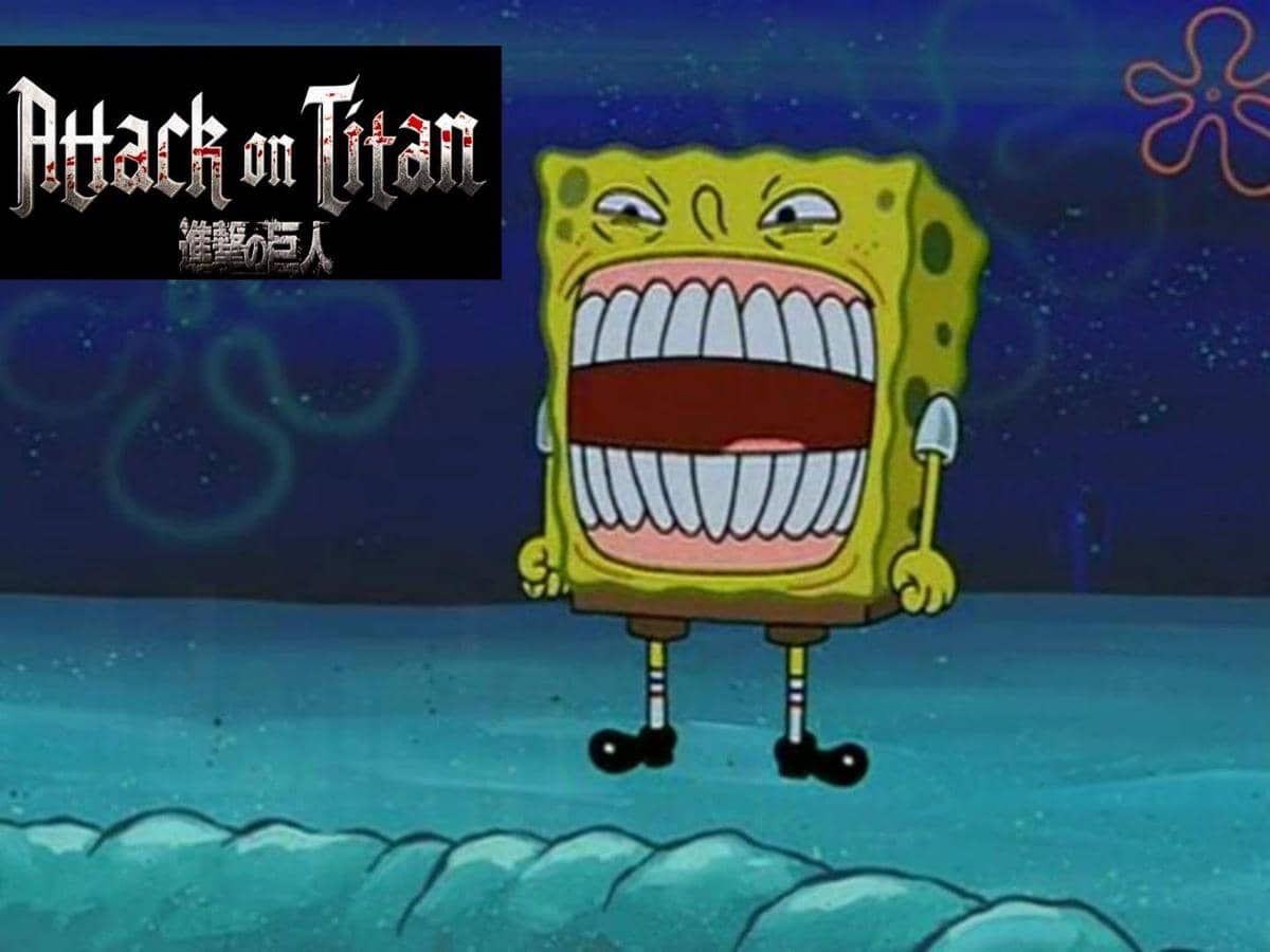meme SpongeBob tentang crossover