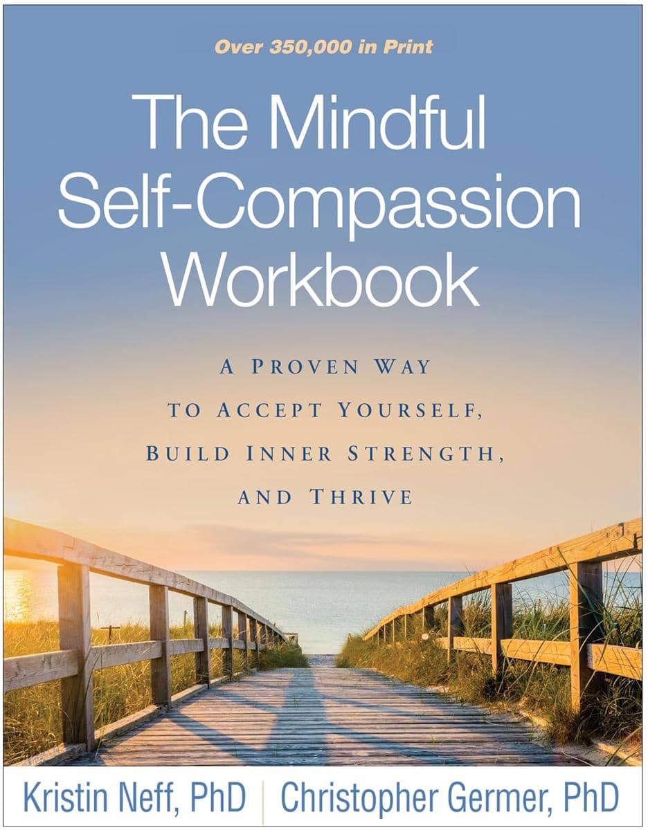 Sampul buku rekomendasi tentang self-compassion dari Amazon yang mengangkat tema penerimaan dan kasih kepada diri sendiri.