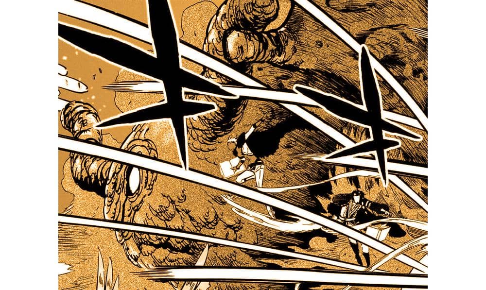 Ilustrasi Spirit of Earth, roh elemen tanah dari Kerajaan Diamond dalam serial manga Black Clover.