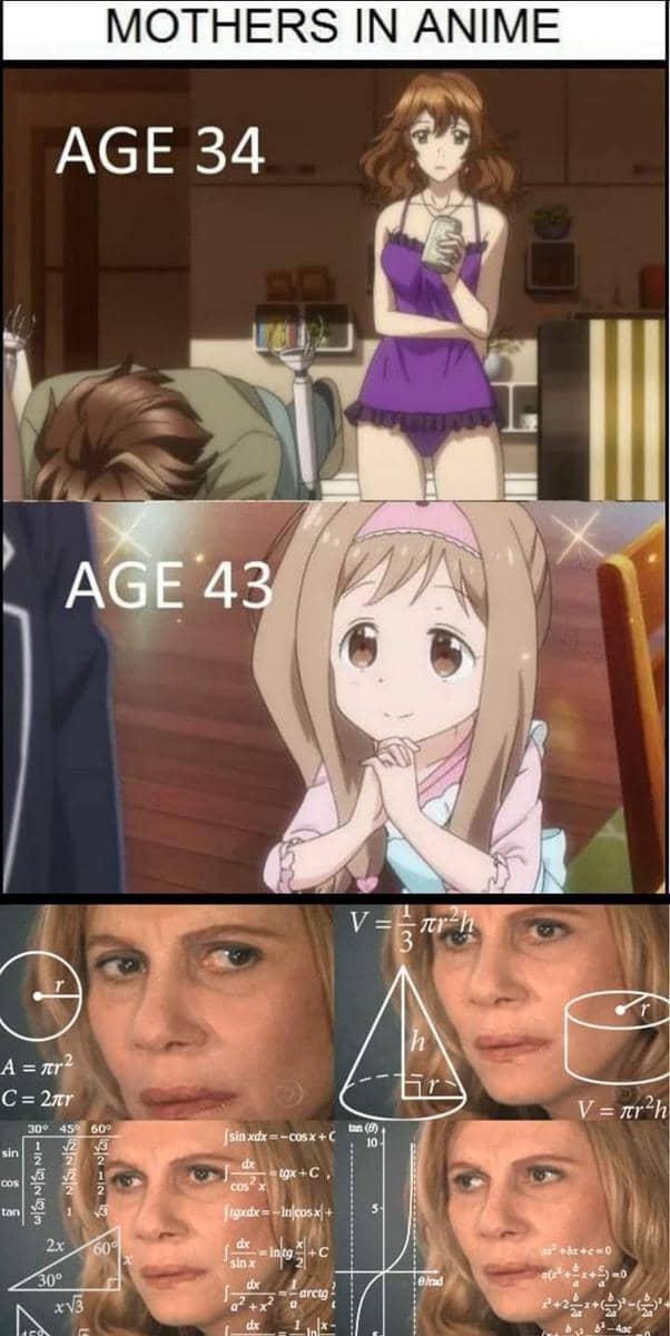 meme anime tentang menua