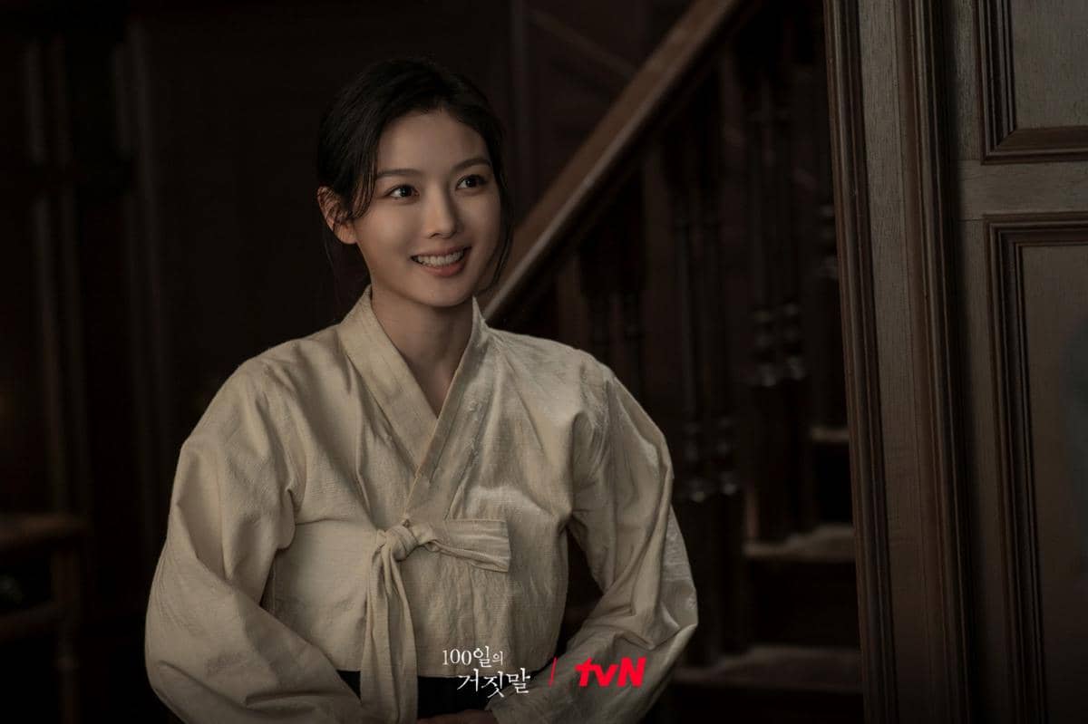 Cuplikan adegan drama Korea 100 Days of Deception dari tvN dalam materi serial yang didokumentasikan oleh stasiun tersebut.