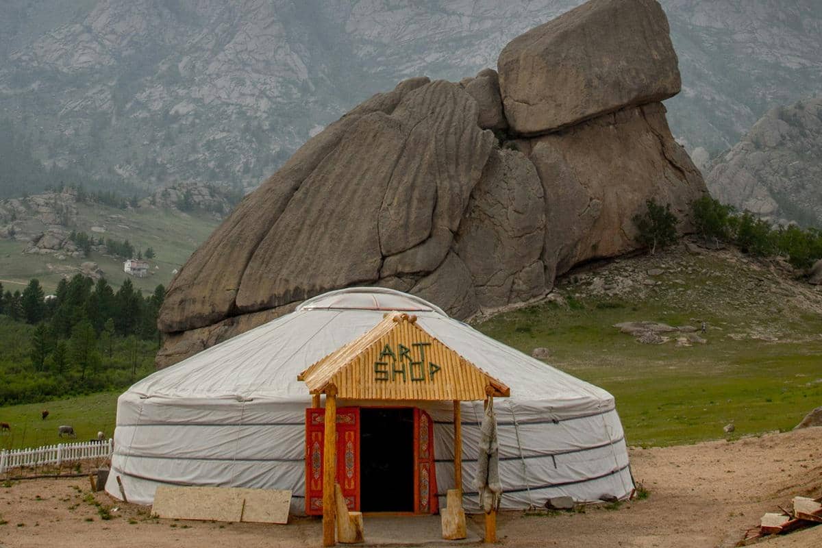 foto ilustrasi Taman Nasional Gorkhi Terelj, Mongolia