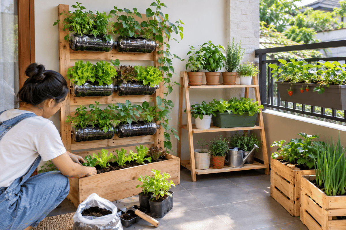 Gak Punya Halaman? Begini Cara Mulai Berkebun dari Teras Kecil