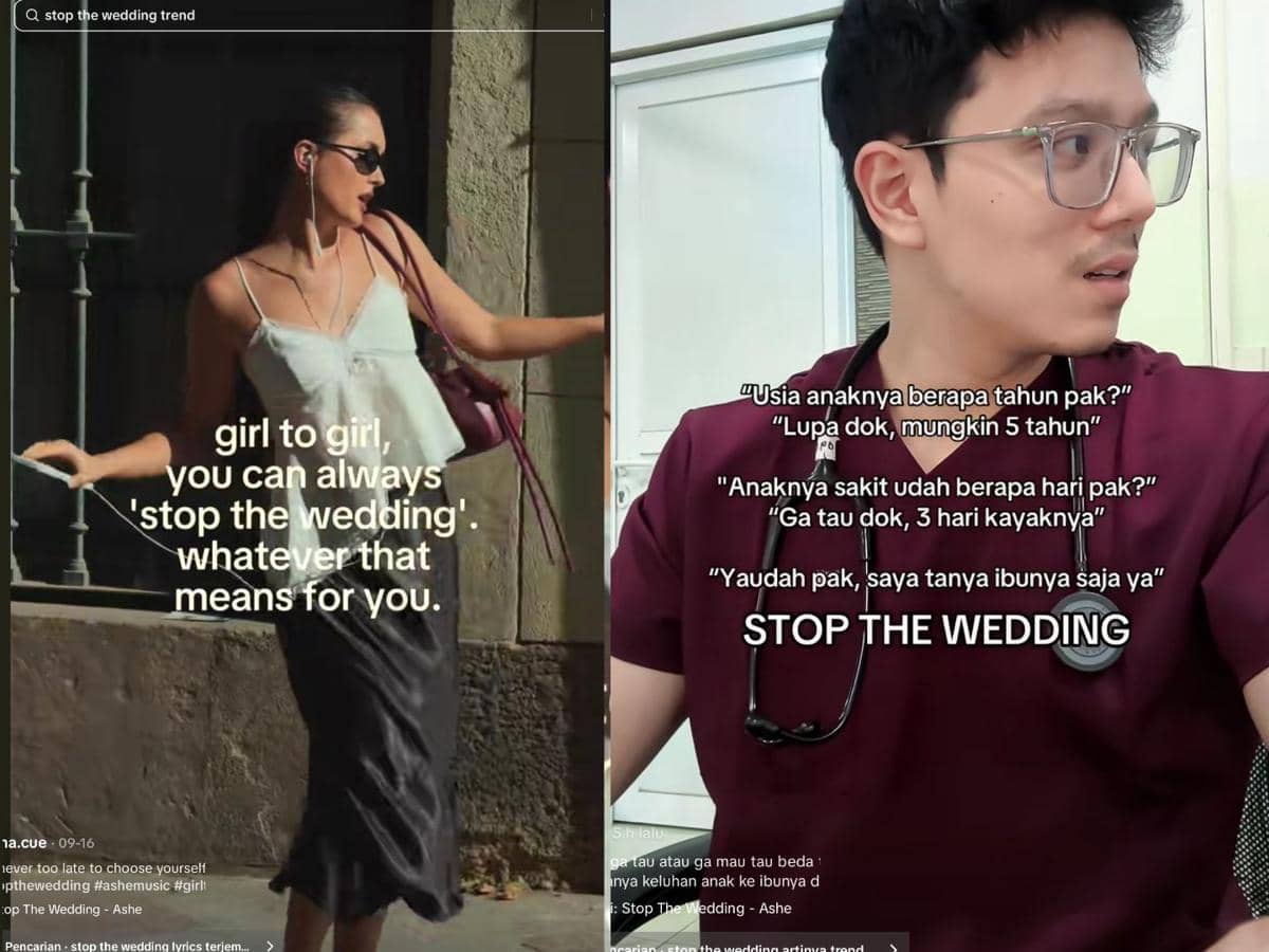 Tren Stop the Wedding! Viral di Media Sosial