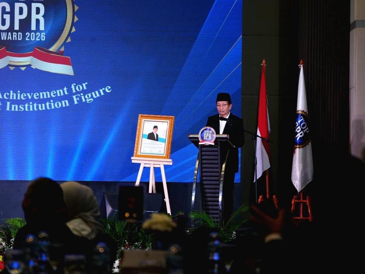 Menag Nasaruddin Dapat TOP Government Public Relation Award 2026
