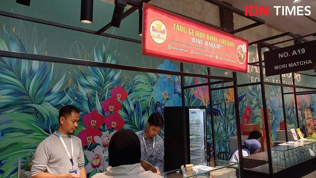 Potret tenant di Halalicious Food Festival 2026, Jakarta International Convention Center (JICC), Jakarta Pusat