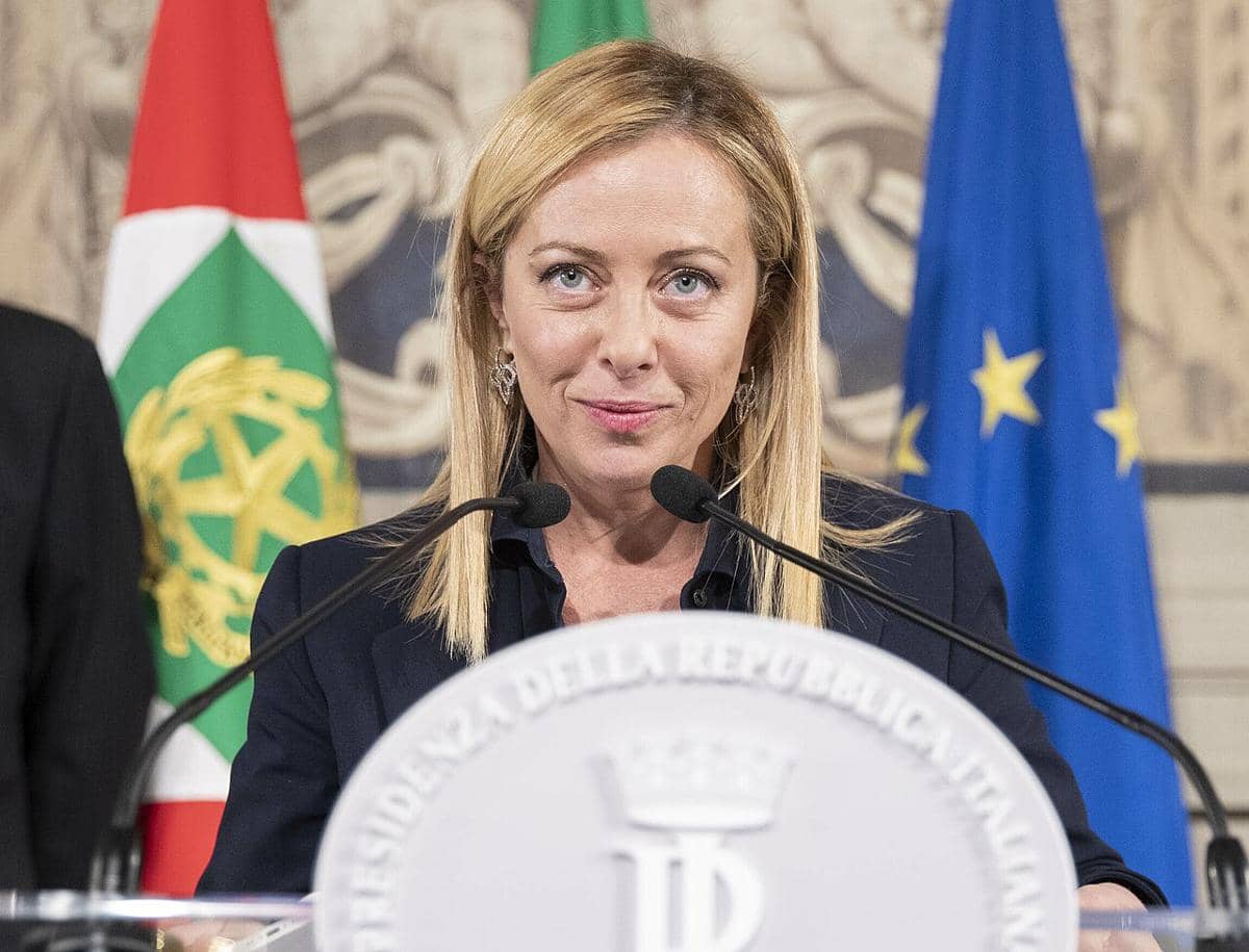 Perdana Menteri (PM) Italia Giorgia Meloni