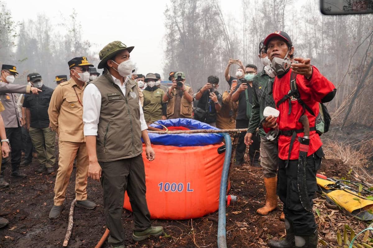 Tangani Karhutla Sebangau, Pemerintah Pakai Strategi Putus Kepala Api