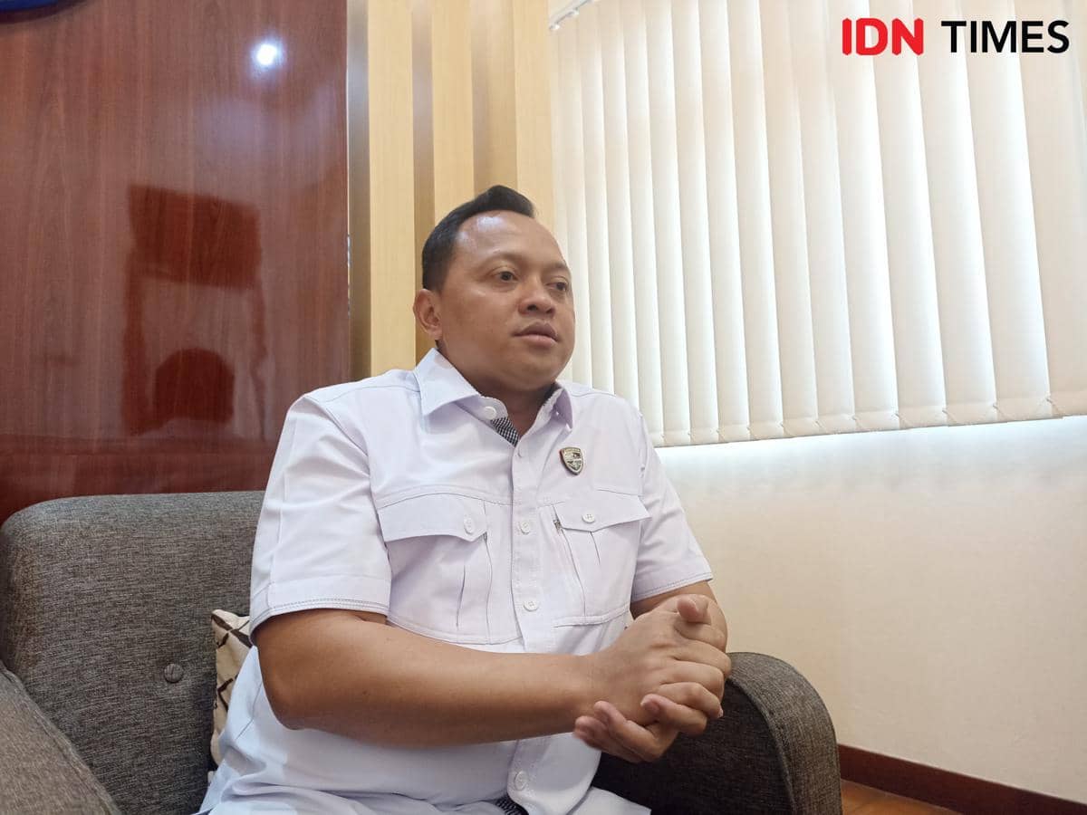 Potret Dirresiber Polda Jateng Kombes Pol Wahyu Nughroho Setyawan dalam dokumentasi media IDN Times.