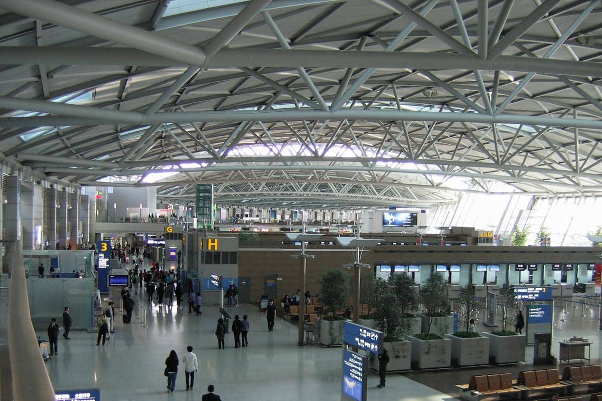 Terminal 1 Bandara Incheon, Korea Selatan