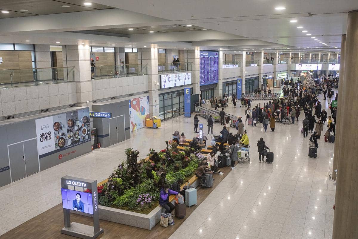 Terminal 1 Bandara Incheon, Korea Selatan