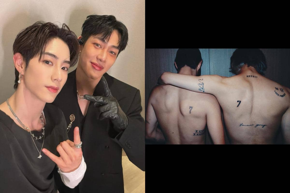 Potret tato persahabatan Mark dan Bambam GOT7 
