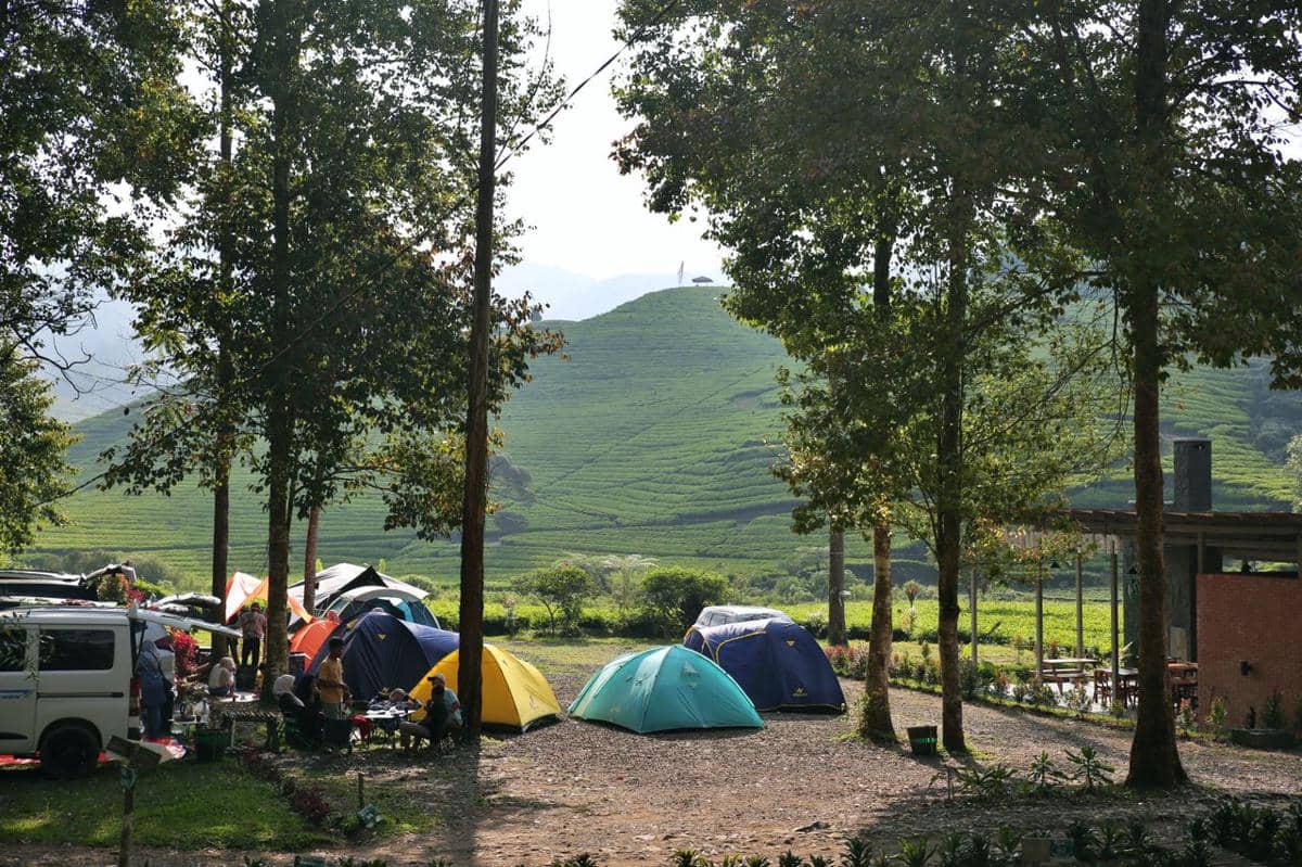 5 Fungsi Mengatur Jarak Antartenda saat Camping Bersama Rombongan