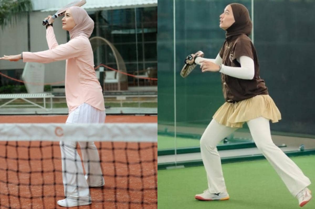 7 Inspirasi Outfit Padel ala Mega Iskanti, Modis dan Comfy!