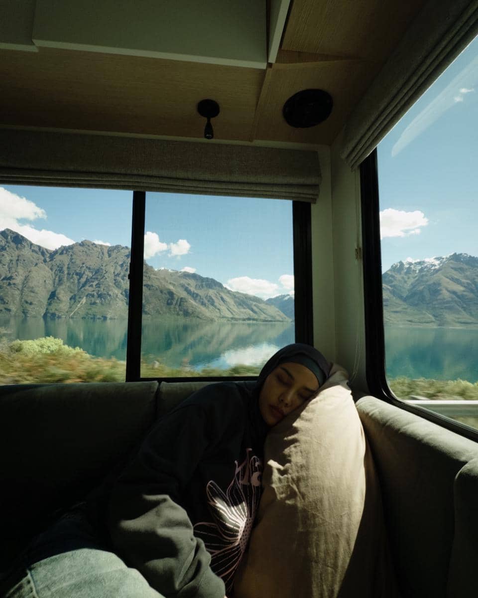 Dara Arafah dan suami liburan di New Zealand naik campervan