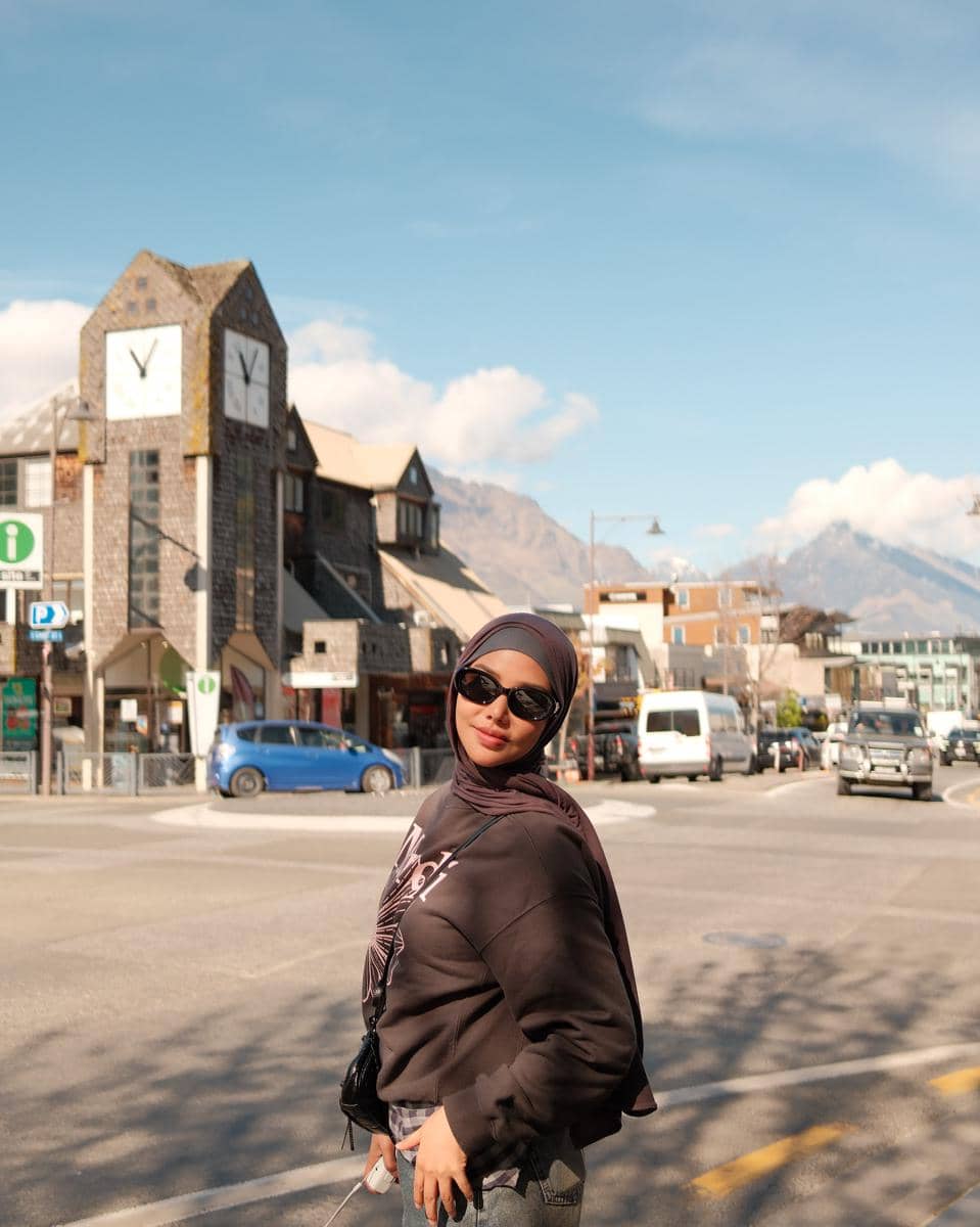 Dara Arafah dan suami liburan di New Zealand naik campervan
