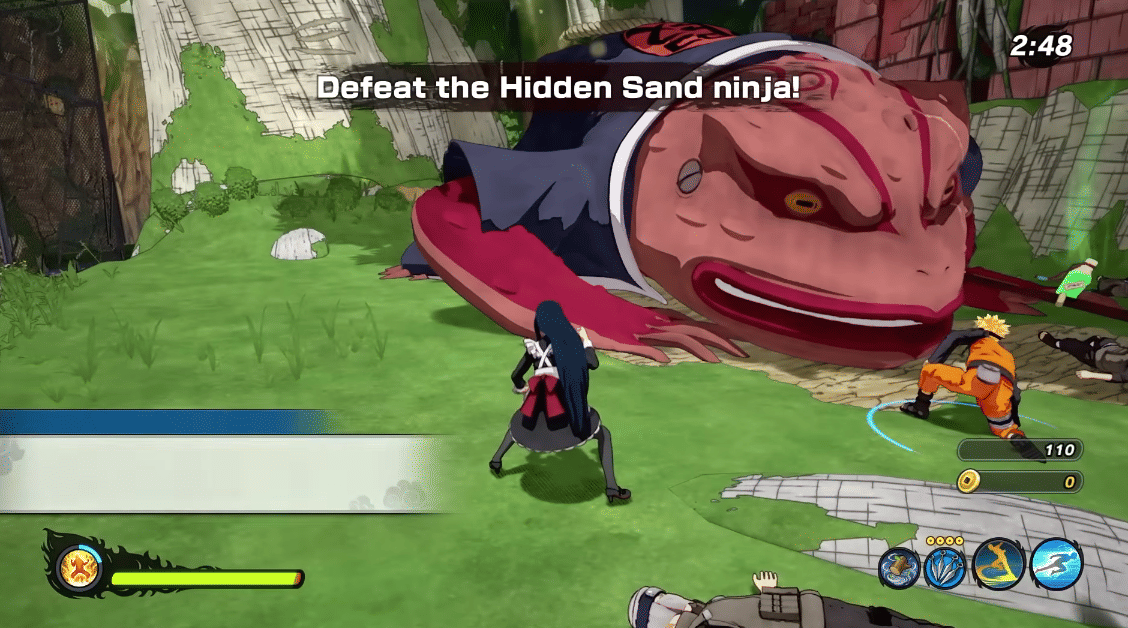 Cuplikan gameplay NARUTO TO BORUTO: SHINOBI STRIKER.jpg
