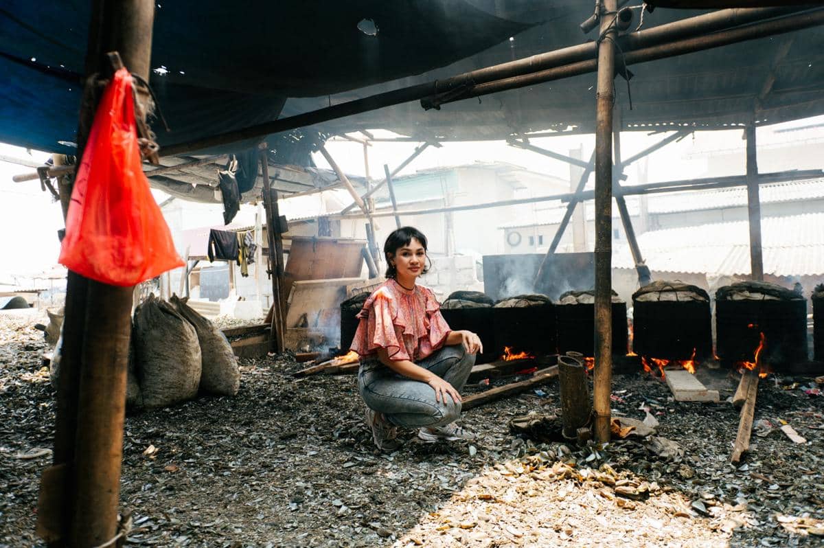 Peresmian titik ke-5 Sekolah Anak Percaya di Kampung Apung oleh Andien Aisyah Foundation