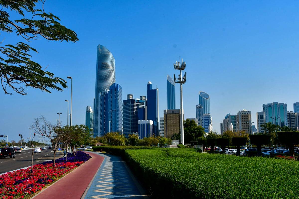 ilustrasi Corniche Park, Abu Dhabi