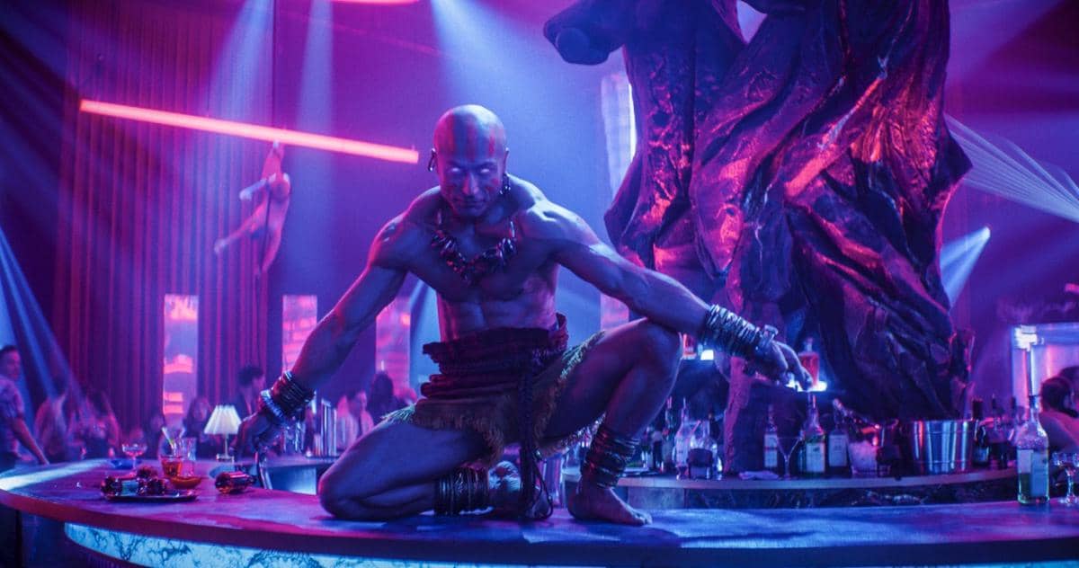 Karakter Dhalsim dalam materi promosi Street Fighter yang dirilis Legendary Pictures dan Paramount Pictures.