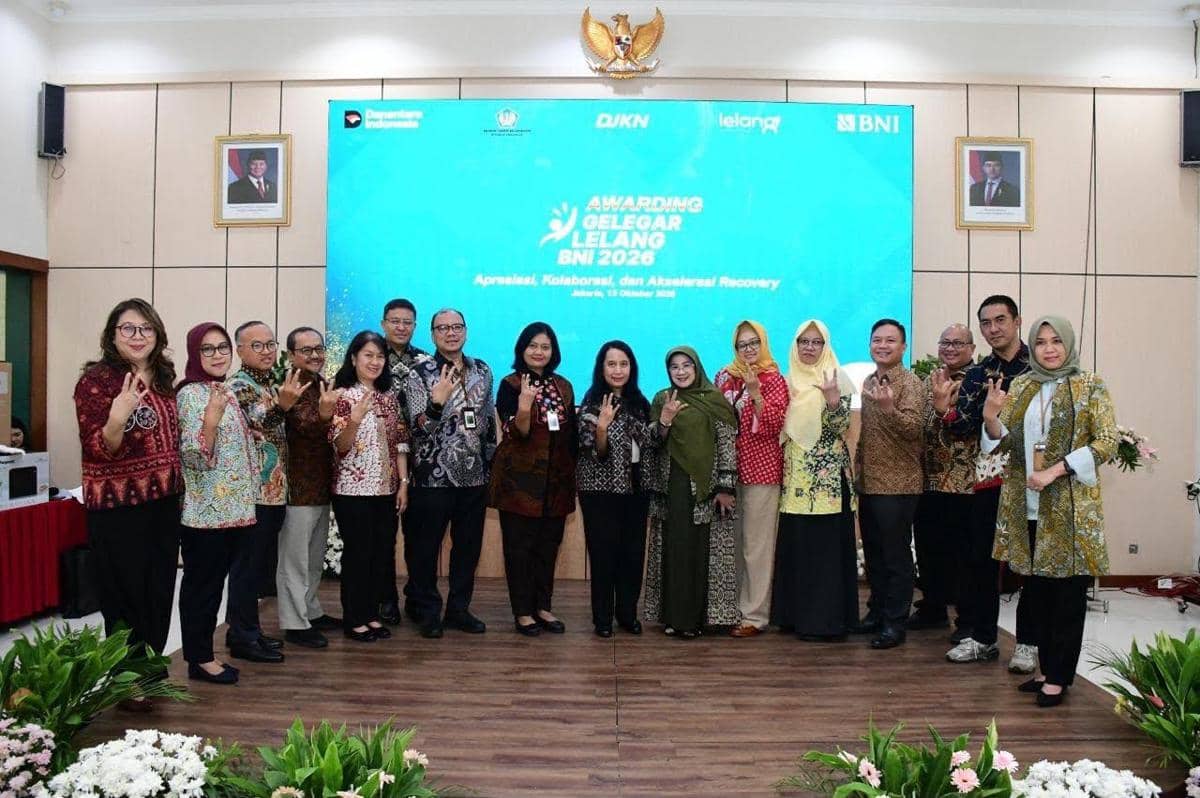 Gelegar Lelang BNI 2026 Catat Penjualan Agunan Rp510,77 Miliar