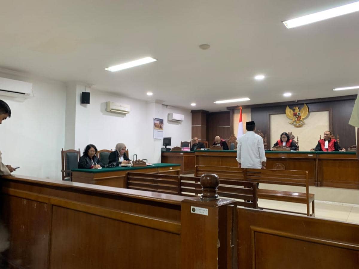 Pirman, mantan anggota Polri berpangkat Bripda, divonis 15 tahun penjara dalam kasus pembunuhan juniornya, Bripda Dirja Pratama (19). (Dok.