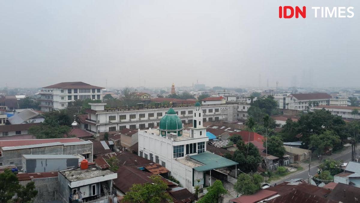 Medan Berasap, Kualitas Udara Masuk Kategori Tidak Sehat