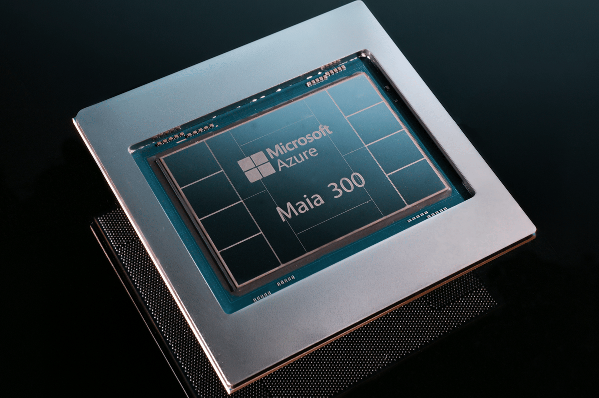 Chip prototipe Azure Maia 300
