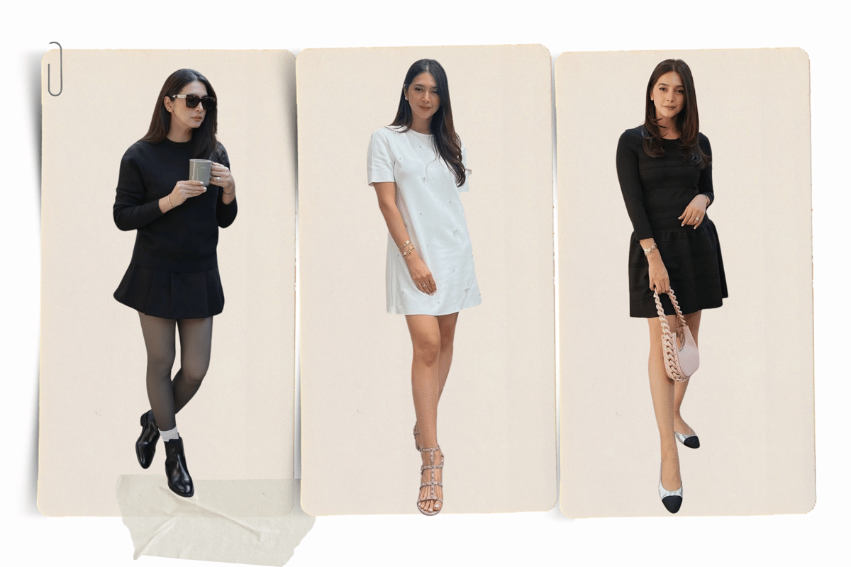 9 Style Monokrom Nabila Syakieb, Elegan Tanpa Banyak Warna