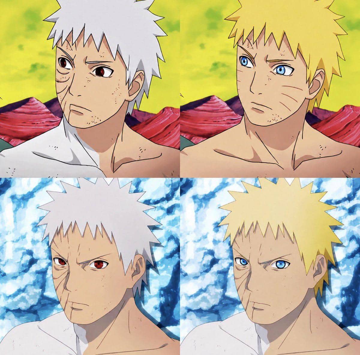 meme Naruto tentang rambut pirang