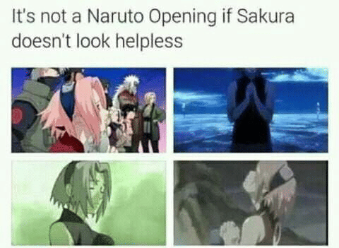 meme Naruto tentang elemen air
