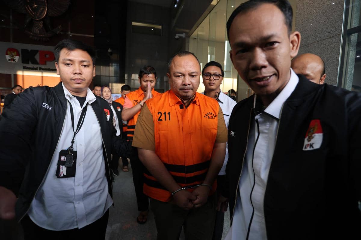 Tersangka kasus OTT KPK terhadap BNPB