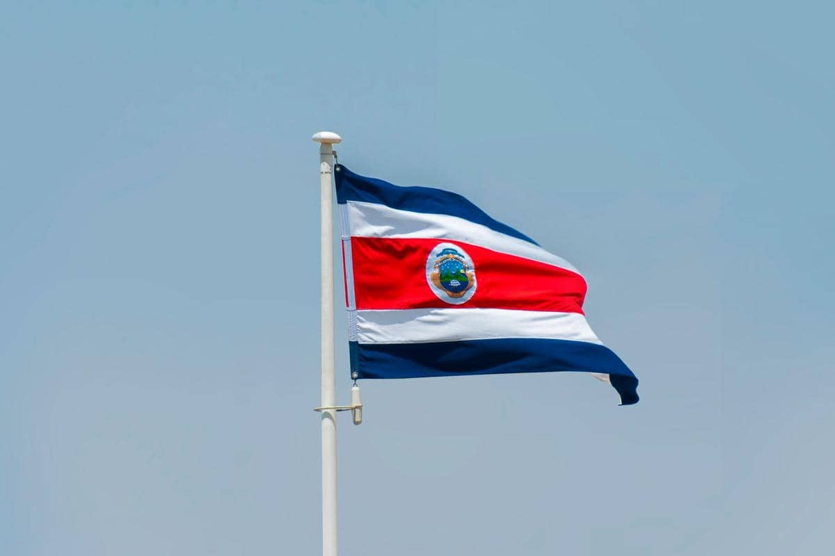 bendera Kosta Rika